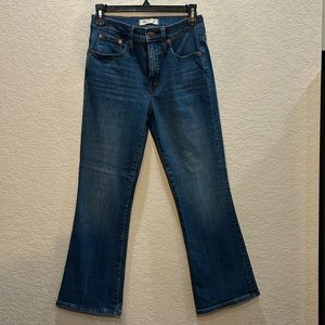 Womens madewell size 26 cali Demi-boot jeans